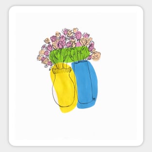 Two Vases Sticker